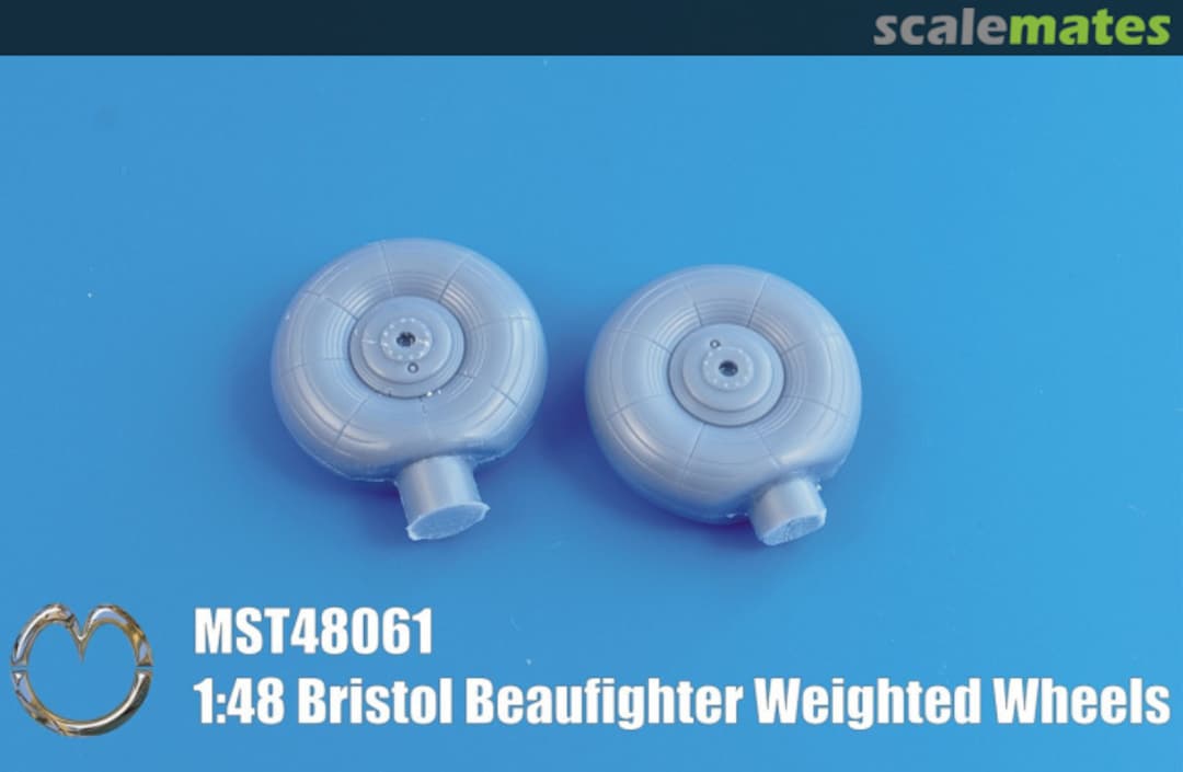 Boxart Bristol Beaufighter Weighted wheels MST48061 MasterCasters