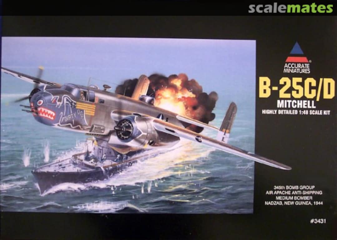 Boxart B-25C/D Mitchell 3431 Accurate Miniatures