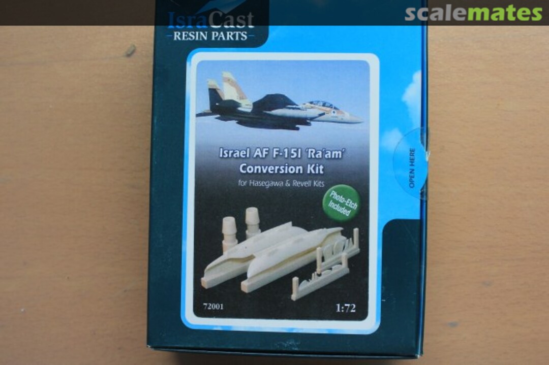 Boxart Israel AF F-15I Ra'am' Conversion Kit 72001 IsraCast