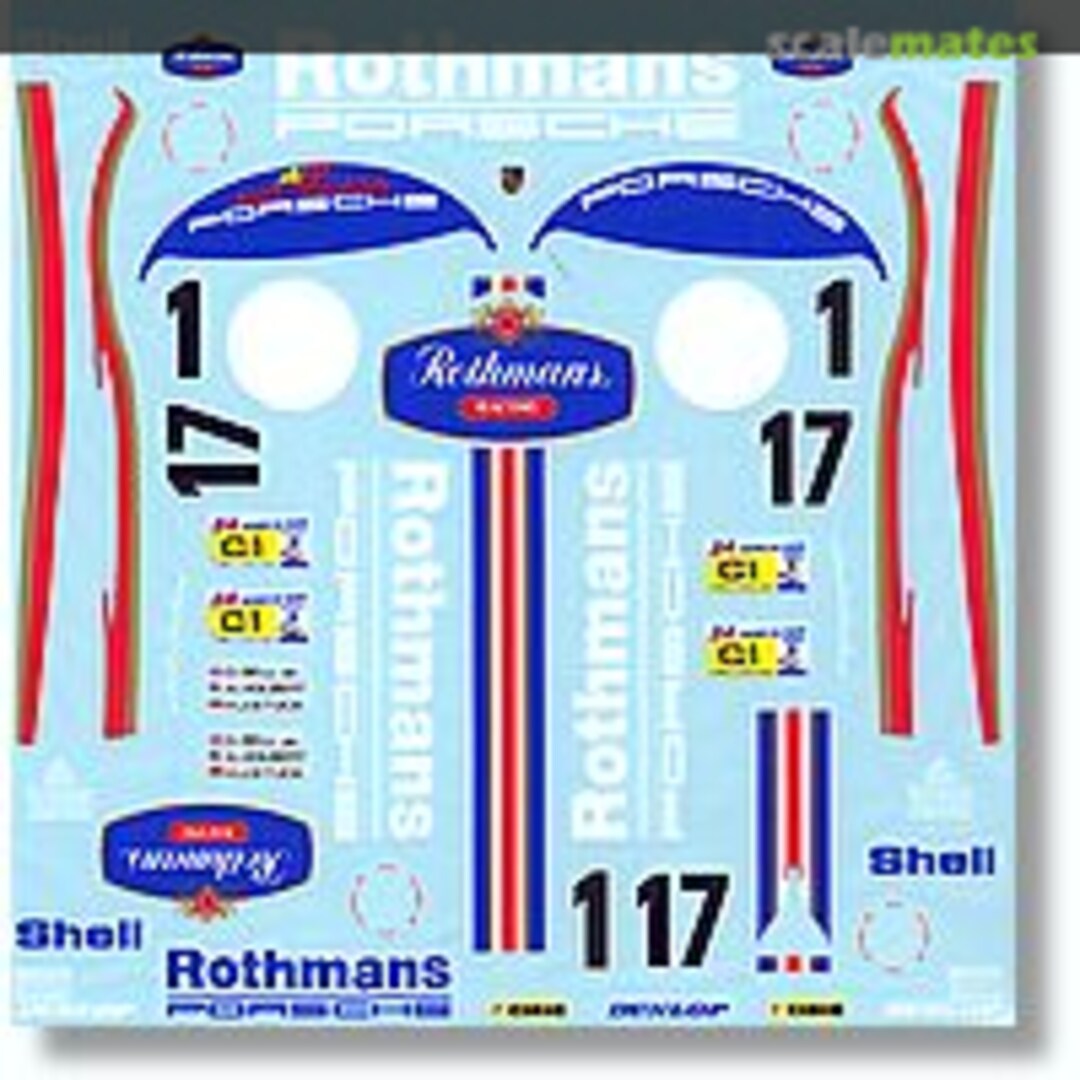 Boxart Porsche 962C "Rothmans" LM 1986 MCD-419 Museum collection