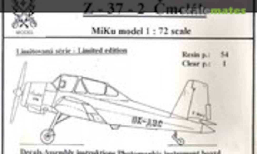 1:72 Let Z-37-2 (MiKu 72037)