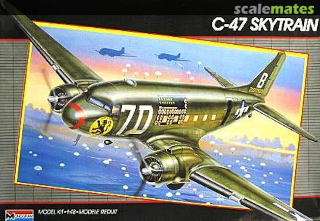 Boxart C-47 Skytrain 5607 Monogram