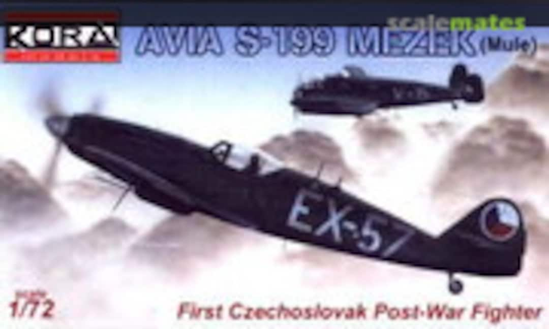 1:72 Avia S-199 Mezek (Kora Models 72030)