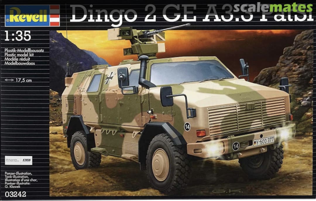 Boxart Dingo 2 GE A3.3 PatSi 03242 Revell