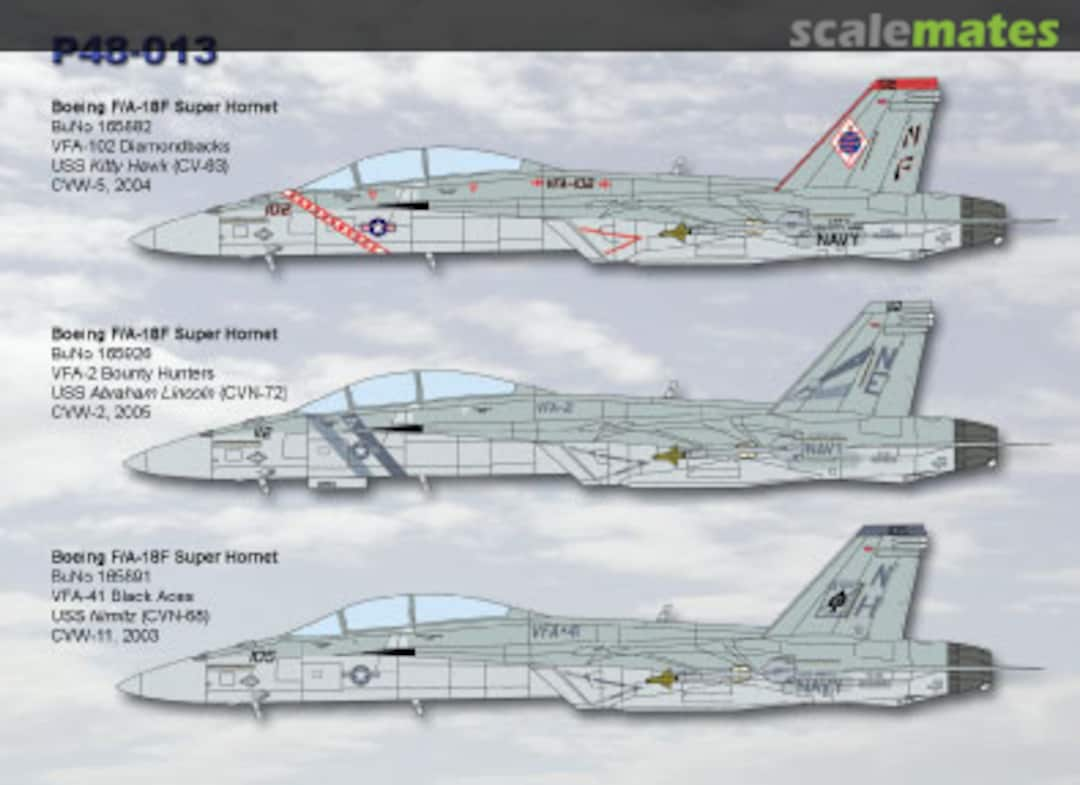 Boxart Boeing F/A-18F Super Hornet P48-013 CAM