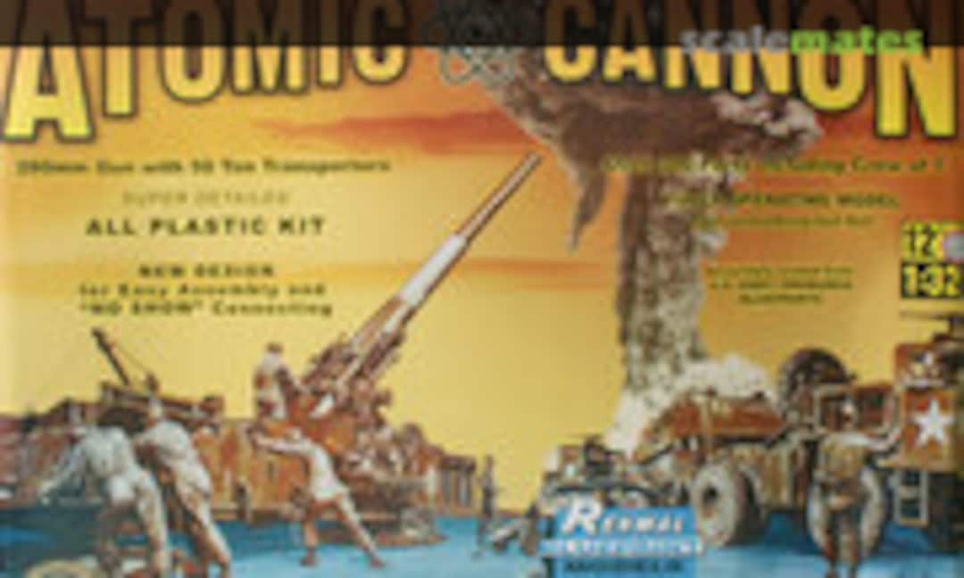 1:32 Atomic Cannon 280mm Gun with 50 Ton Transporters (Revell/Renwal 85-7811)