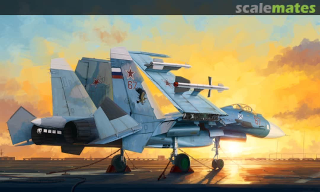 Boxart Su-33 Flanker D 01678 Trumpeter