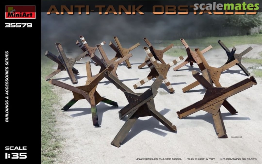 Boxart Anti-Tank Obstacles 35579 MiniArt