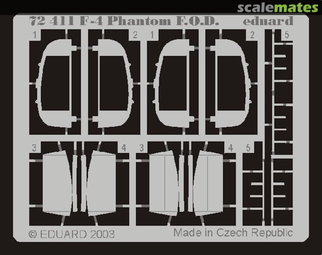 Boxart F-4 F.O.D. 72411 Eduard