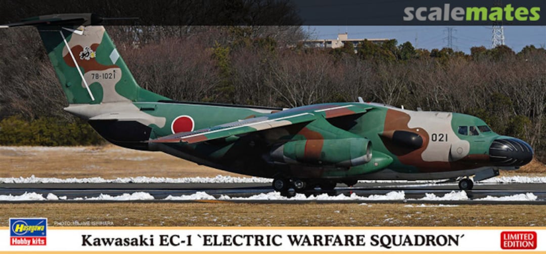 Boxart Kawasaki EC-1 'Electric Warfare Squadron' 10861 Hasegawa