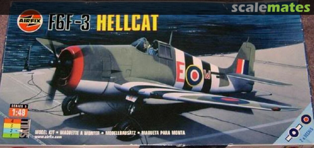 Boxart Grumman F6F-3 Hellcat 05108 Airfix