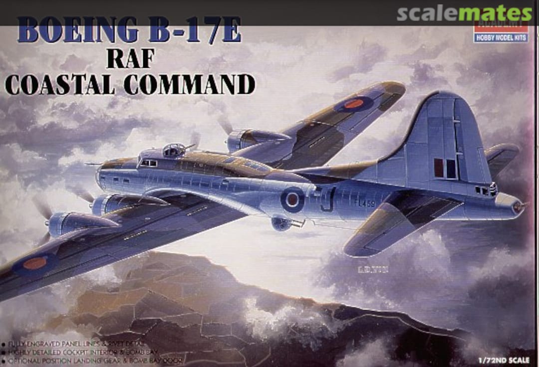 Boxart Boeing B-17E RAF Coastal Command 2141 Academy