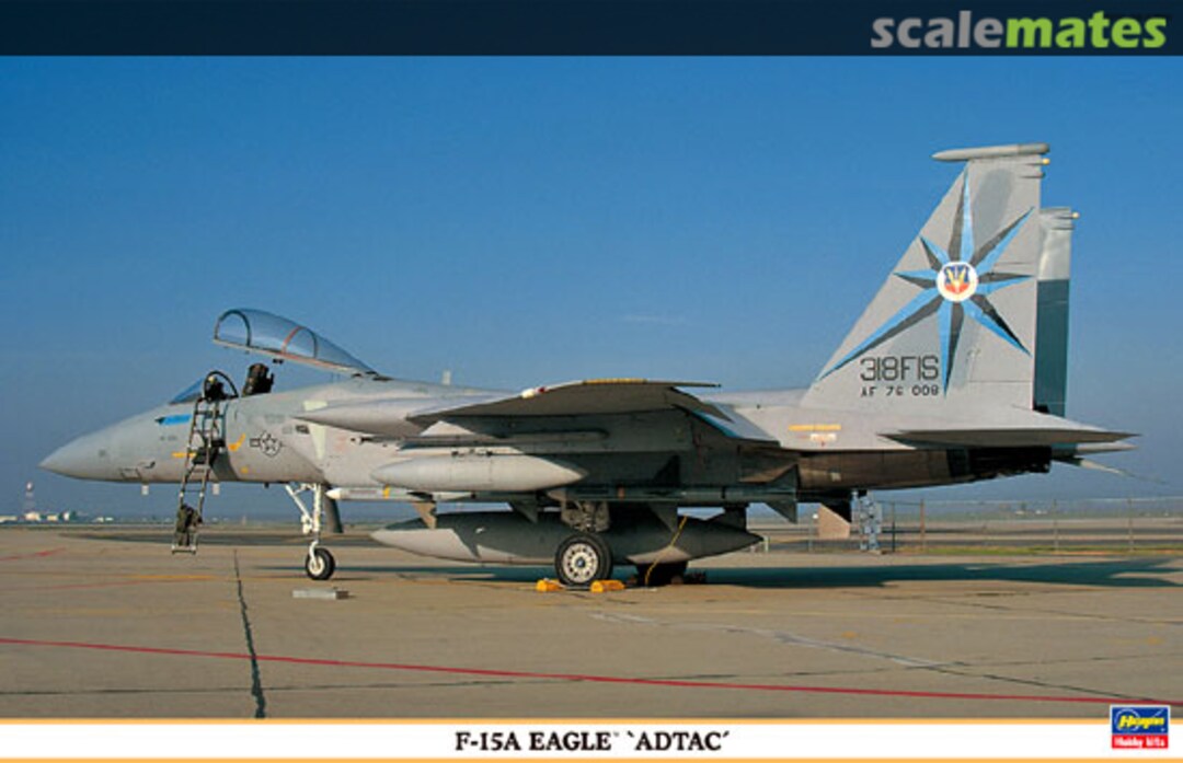 Boxart F-15A Eagle `ADTAC´ 09850 Hasegawa