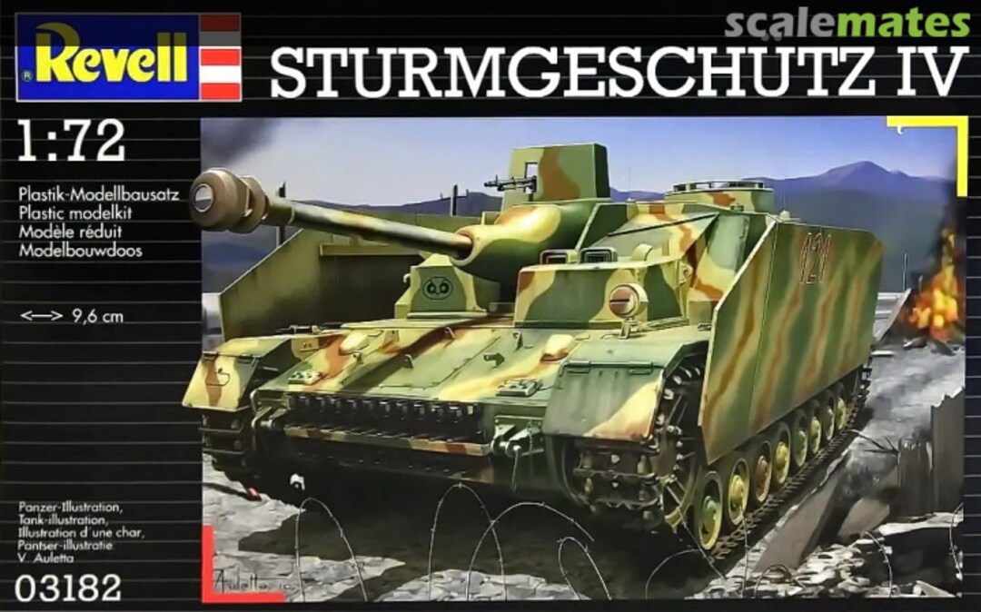 Boxart Sturmgeschütz IV 03182 Revell