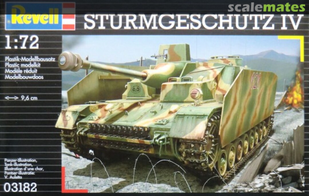 Boxart Sturmgeschütz IV 03182 Revell