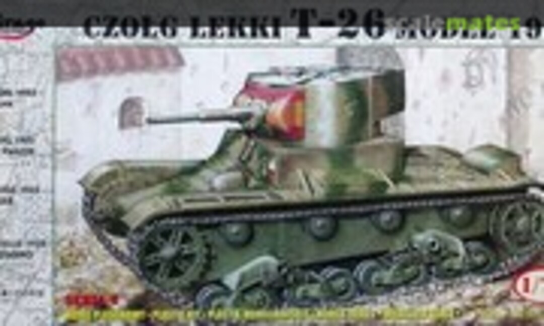 1:72 T-26 model 1933 (Mirage Hobby 72609)