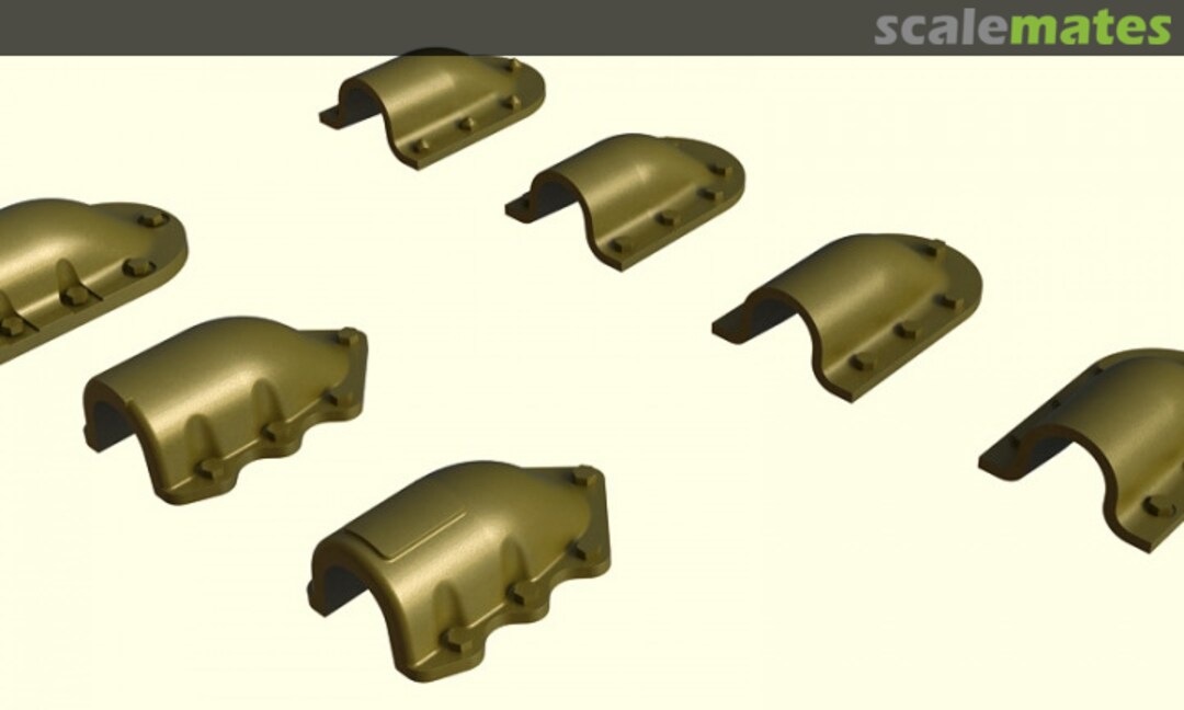 Boxart T-34/SU Armored Protection of Exhaust (seven types) B35161 Miniarm