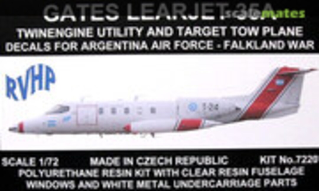 1:72 Gates Learjet 35A (RVHP 72207)