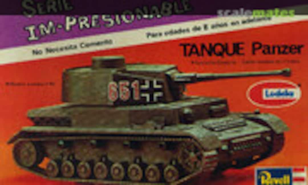 1:48 Tanque Panzer (Revell/Lodela H-1117)