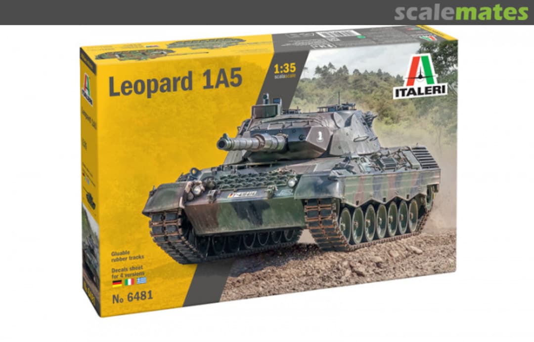 Boxart Leopard 1A5 6481 Italeri