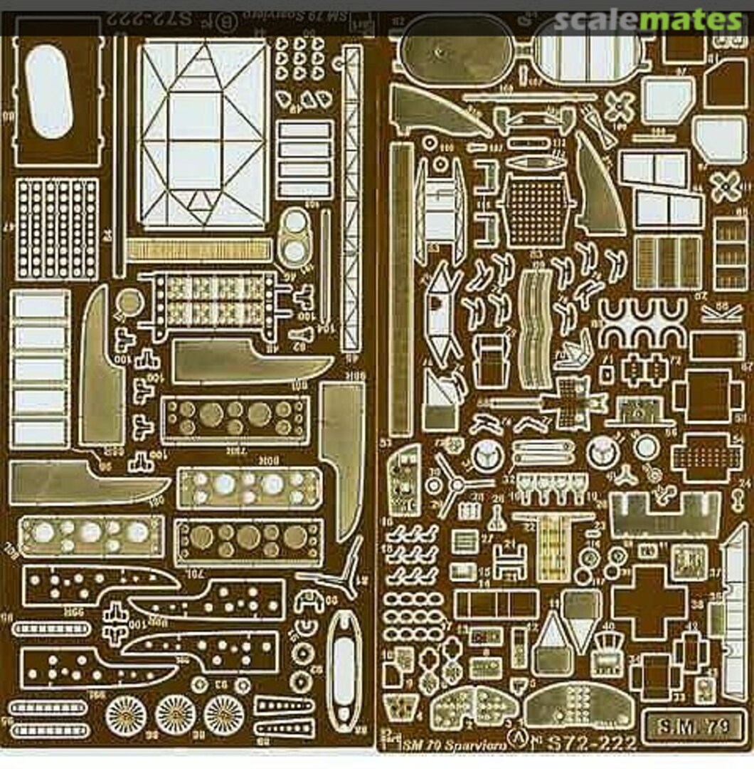 Boxart Savoia SM.79 S72-222 Part