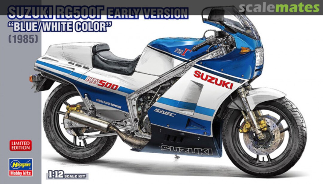 Boxart Suzuki RG500Γ Early Version "Blue/White Color" (1985) 21760 Hasegawa