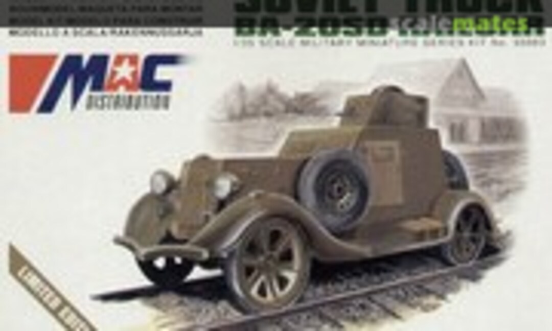 1:35 BA-20SD Railcar (MAC Distribution 03)