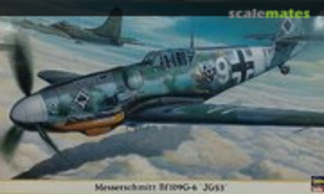 1:48 Messerschmitt Bf109G-6 'JG53' (Hasegawa 09313)