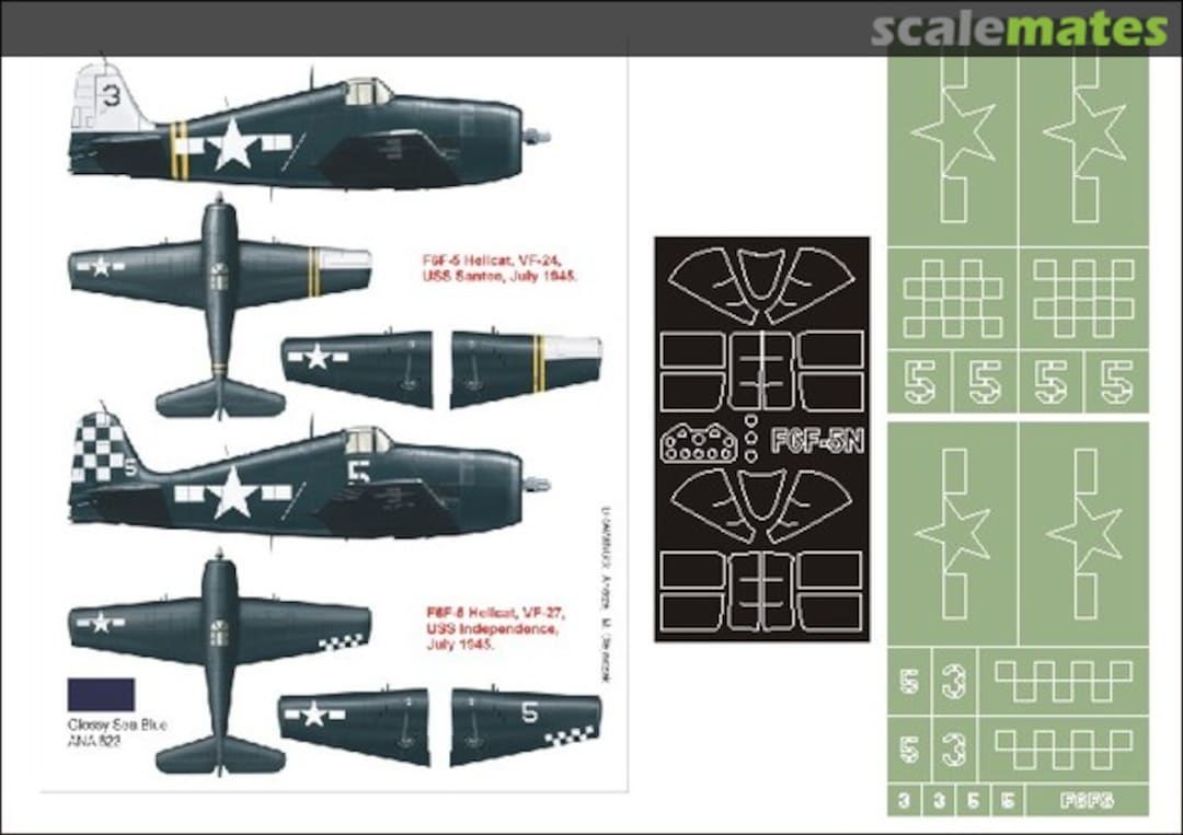 Boxart Grumman F6F-5 Hellcat K32123 Montex