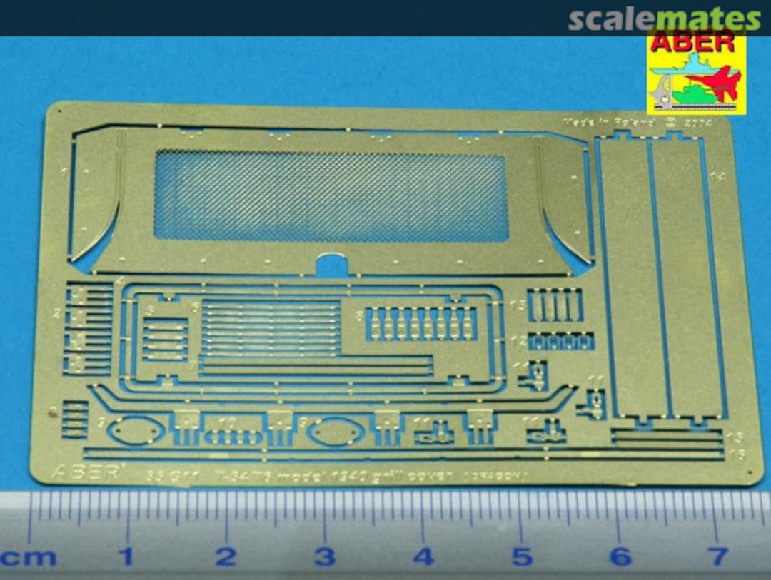 Contents T-34/76 Mod. 1940 Grille Cover 35G11 Aber