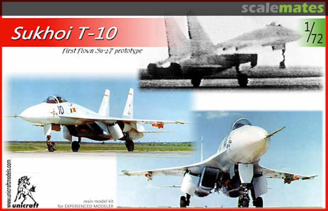 Boxart Sukhoi T-10  Unicraft Models