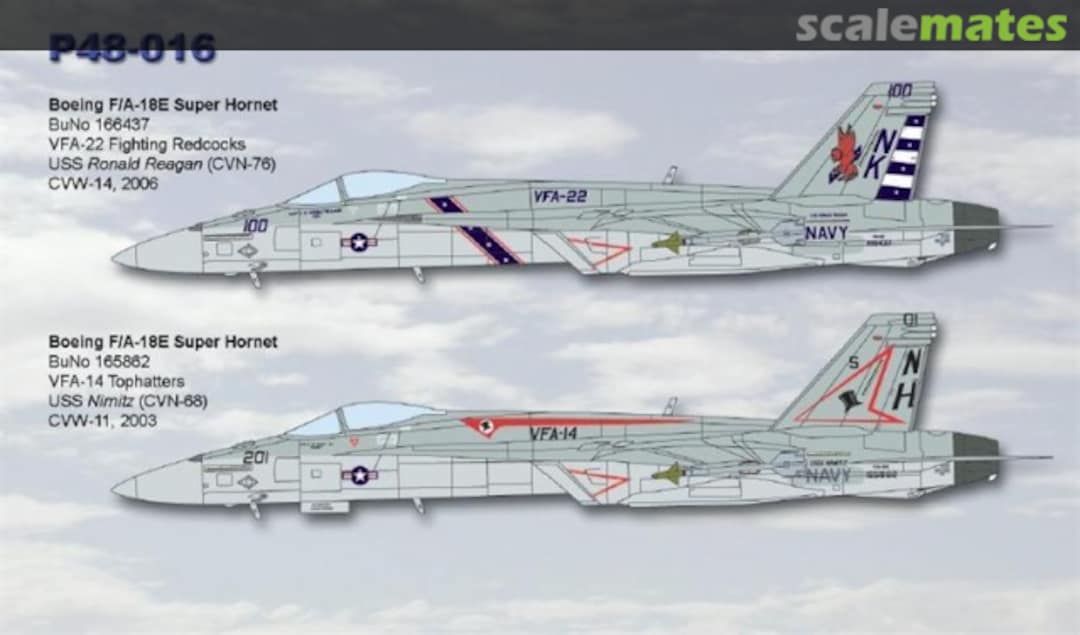 Boxart Boeing F/A-18E Super Hornet P48-016 CAM