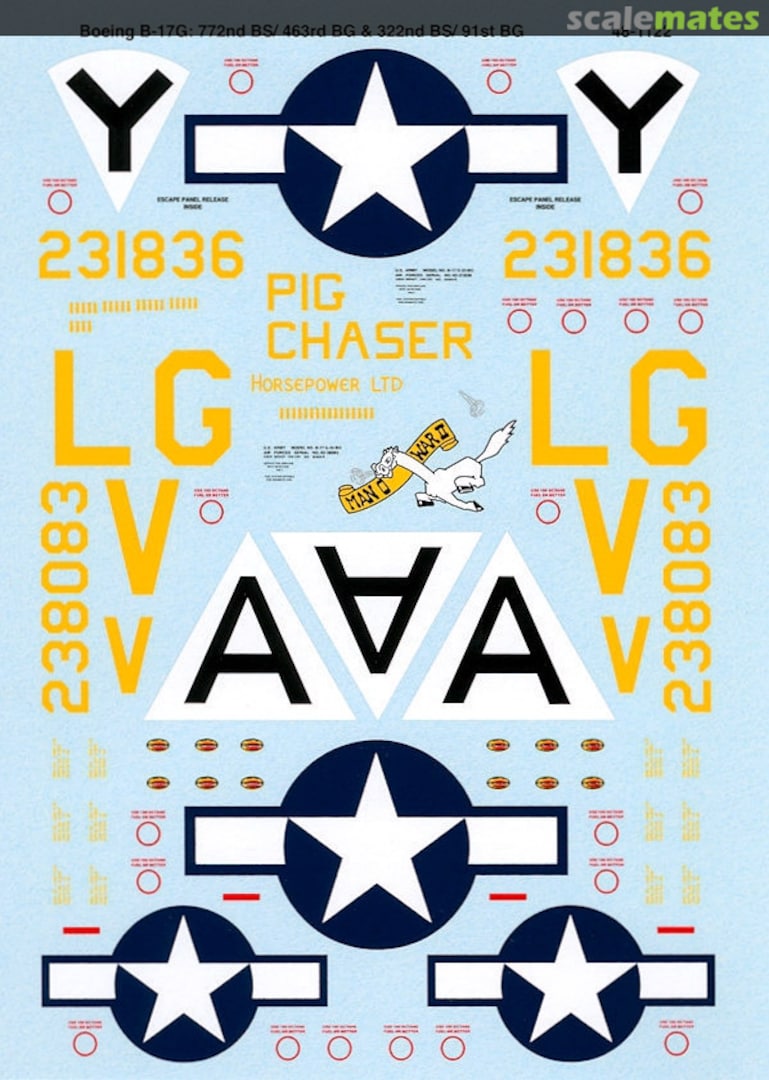 Boxart B-17G Flying Fortress 48-1122 SuperScale International