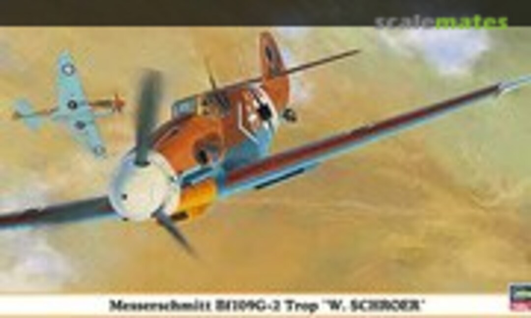 1:48 Messerschmitt Bf109G-2 Trop `W. Schroer´ (Hasegawa 09853)