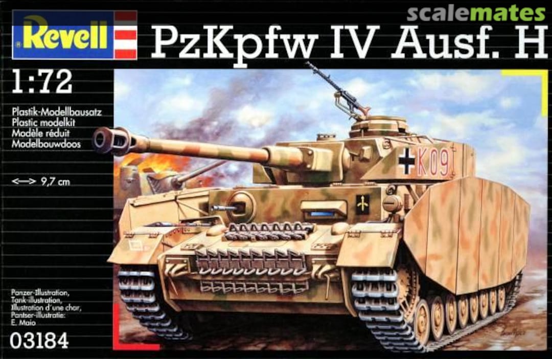 Boxart Pz.Kpfw. IV Ausf. H 03184 Revell