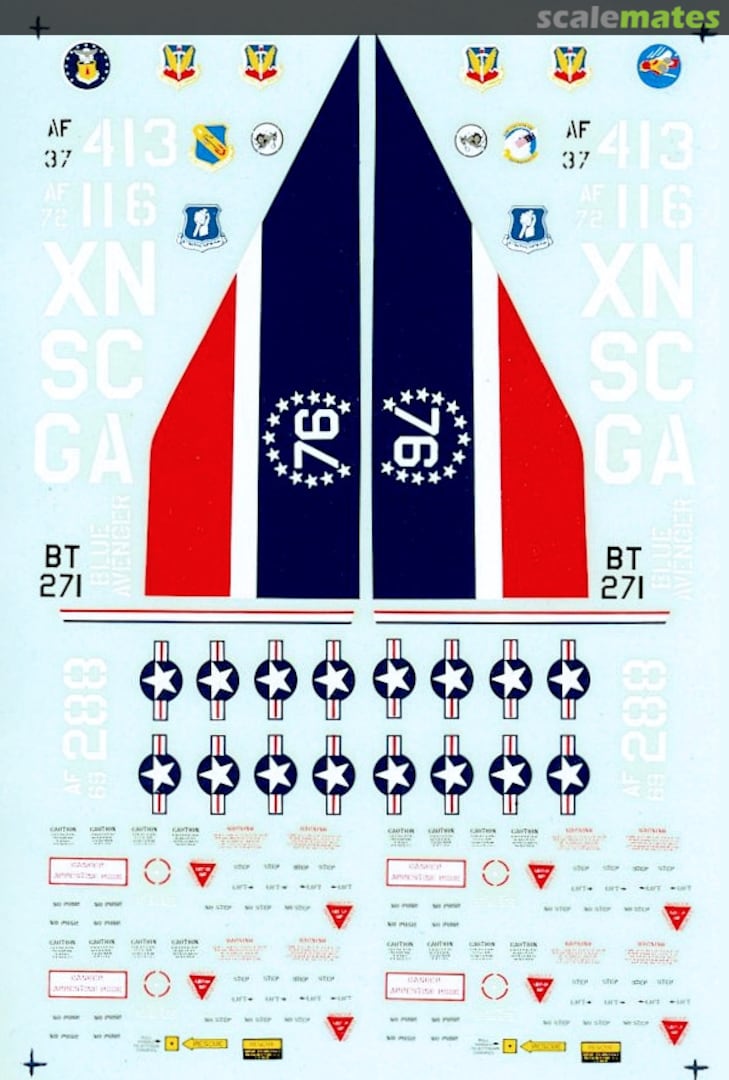 Boxart USAF F-4s 48-0162 Microscale