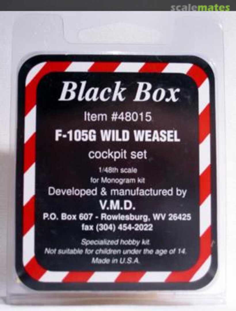 Boxart F-105G Wild Weasel 48015 Black Box