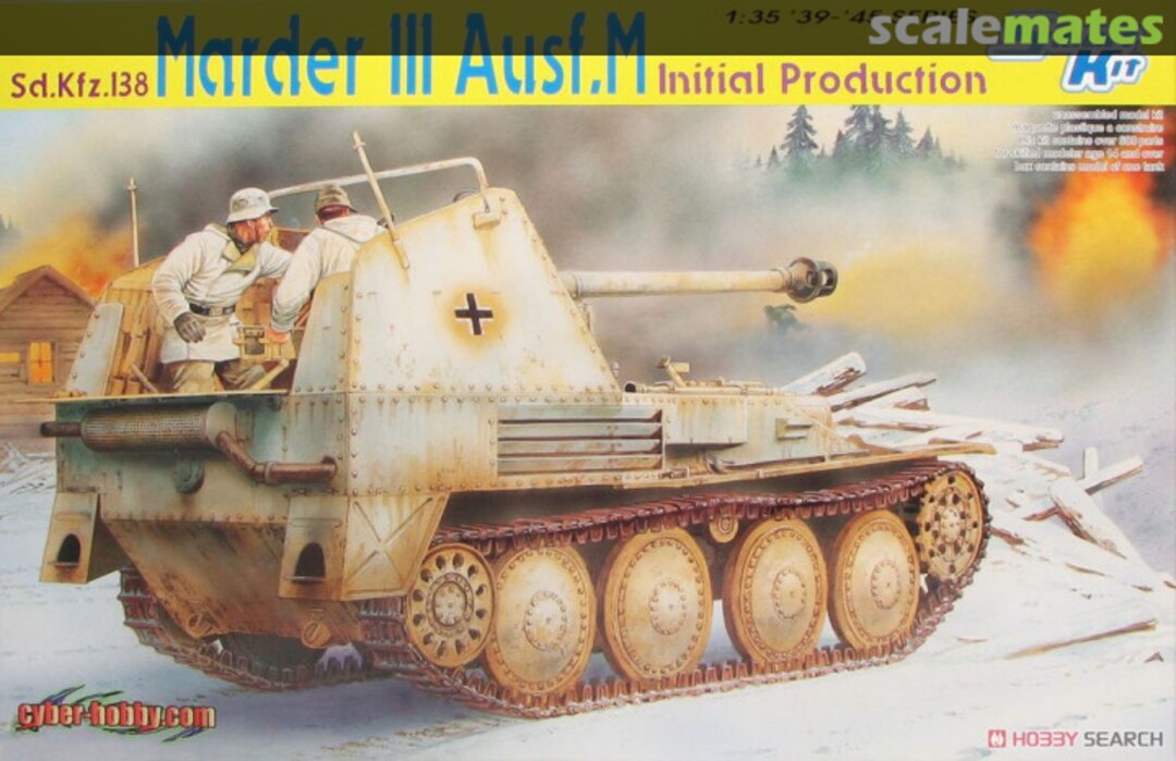 Boxart Marder III Ausf.M Initial Production 6464 Dragon