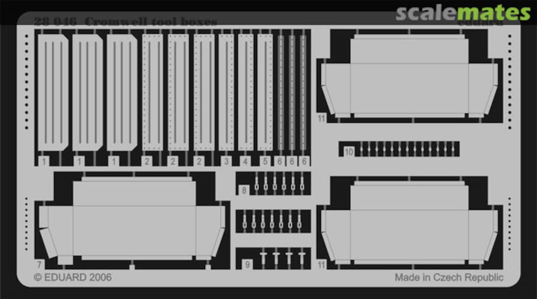 Boxart Cromwell tool boxes 28046 Eduard