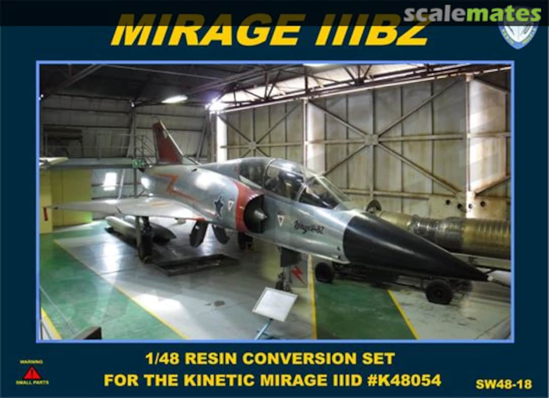 Boxart Mirage IIIBZ SW48-18 ScaleWorx