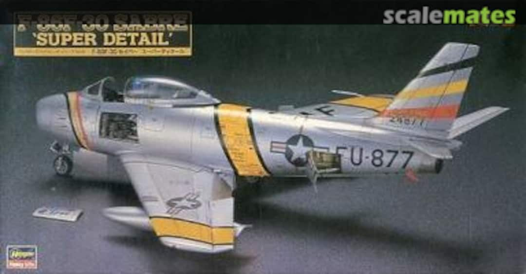 Boxart F-86F-30 Sabre 'Super Detail' 51022 Hasegawa