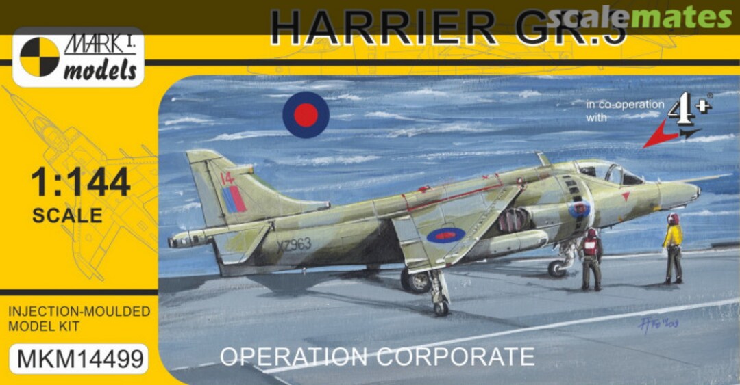 Boxart Harrier GR.3 Operation Corporate MKM14499 Mark I Models