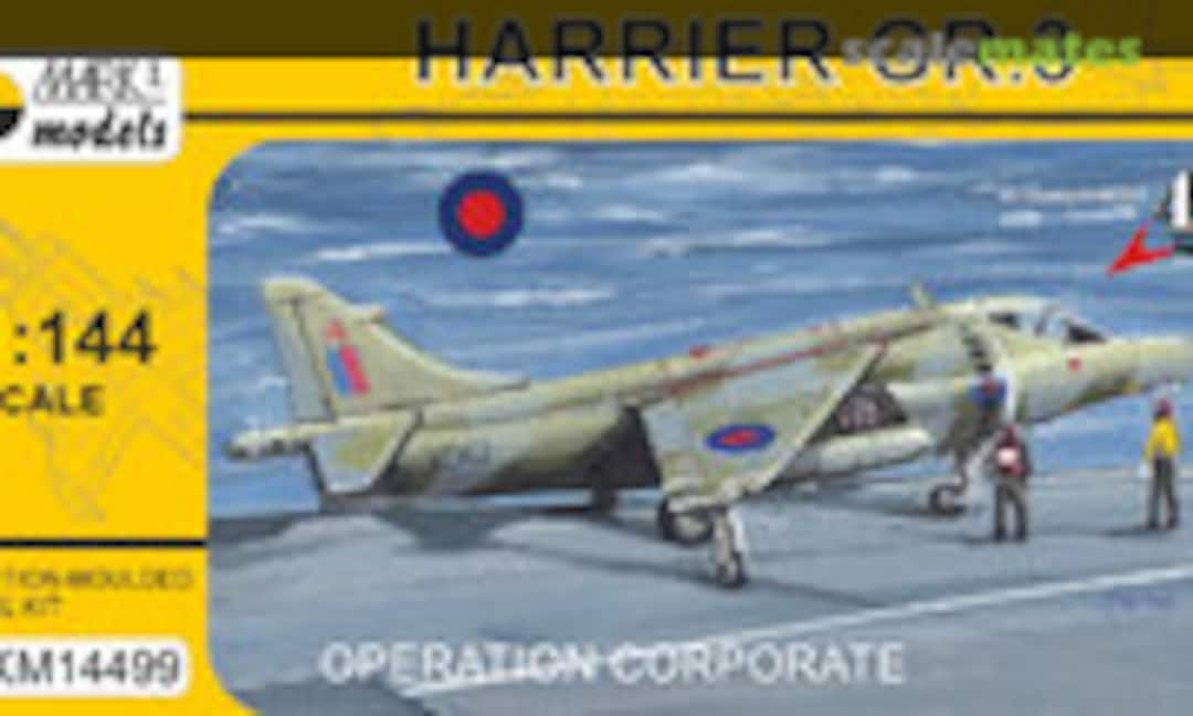 1:144 Harrier GR.3 Operation Corporate (Mark I Models MKM14499)