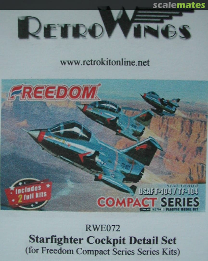 Boxart F-104 Starfighter Cockpit RWE072 RetroWings