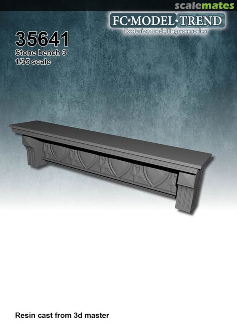 Boxart Wall stone bench 3 35641 FC Model Trend