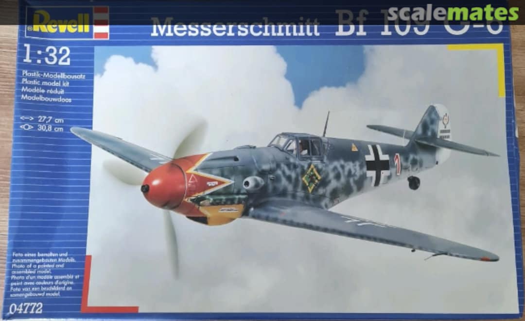 Boxart Messerschmitt Bf 109 G-6 04772 Revell