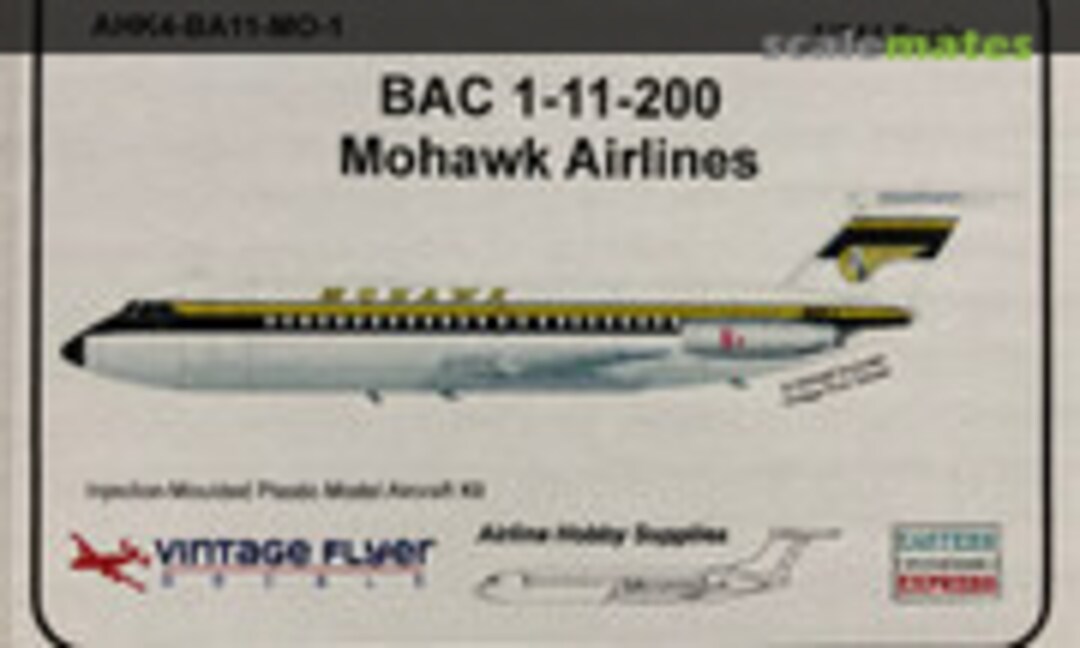 1:144 BAC 1-11 Mohawk (Airline Hobby Supplies AHK4-BA11-MO-1)