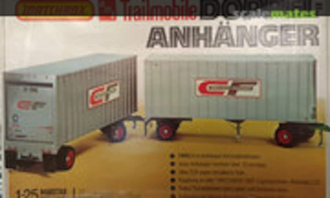 1:25 Doppel-Anhänger (Matchbox/AMT PK-8401)