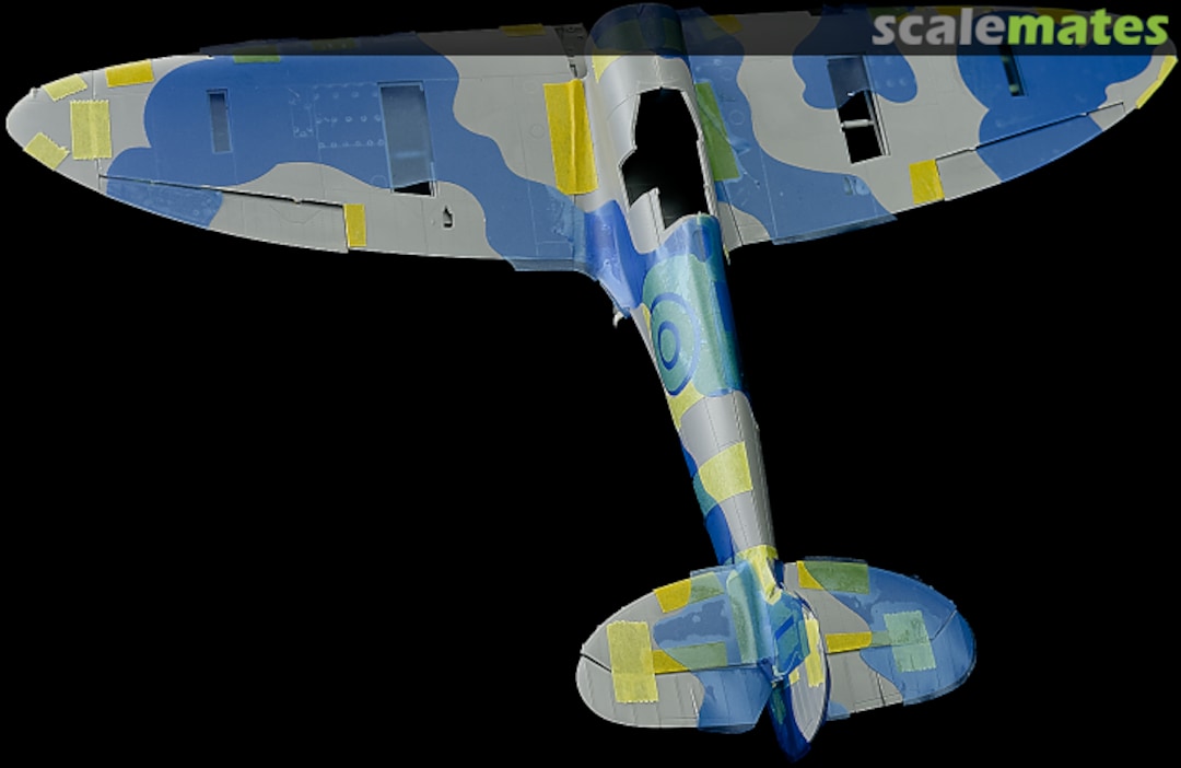 Boxart Spitfire Mk. VIII/IX camouflage masks HAD32011 Hawaiian Air Depot