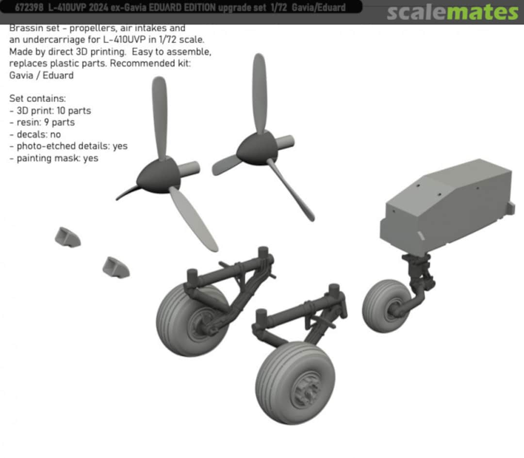 Boxart L-410UVP Upgrade Set GAVIA/EDUARD 672398 Eduard